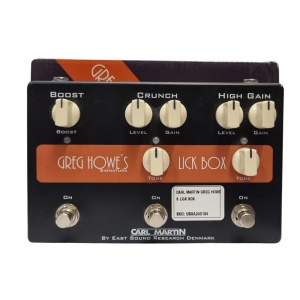 Carl Martin Greg Howe's Lick Box, pedale overdrive/boost, Usato