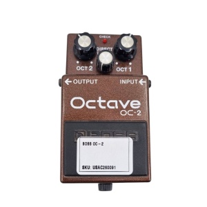 Boss OC-2, pedale octaver analogico, Usato