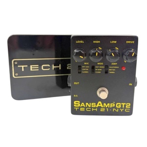 Tech 21 SansAmp GT2, pedale simulatore di amplificatore, Usato