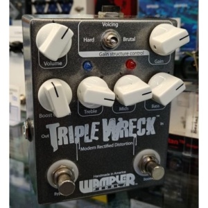 Wampler Triple Wreck, pedale per chitarra, Usato